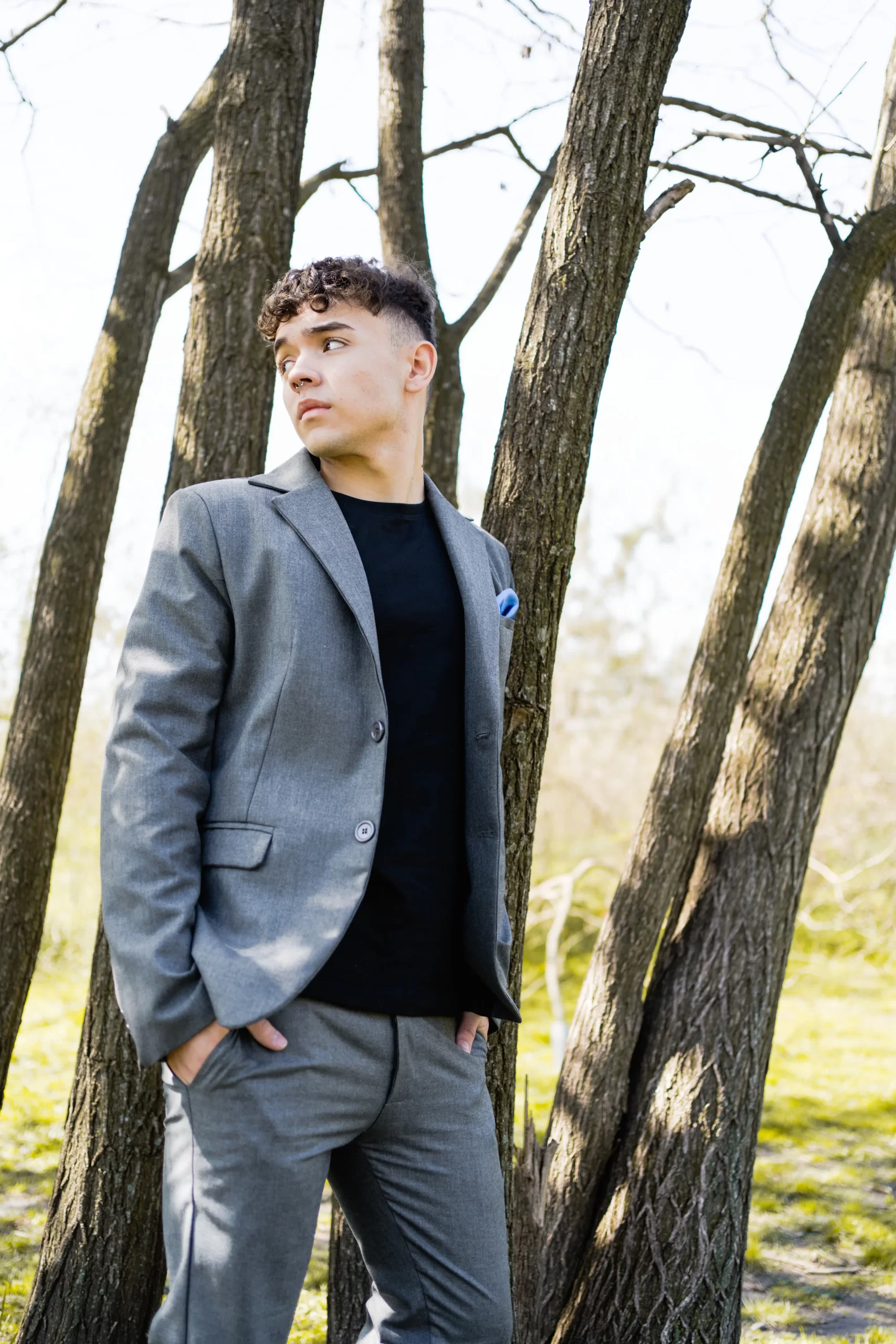 Alquiler de Traje Gris