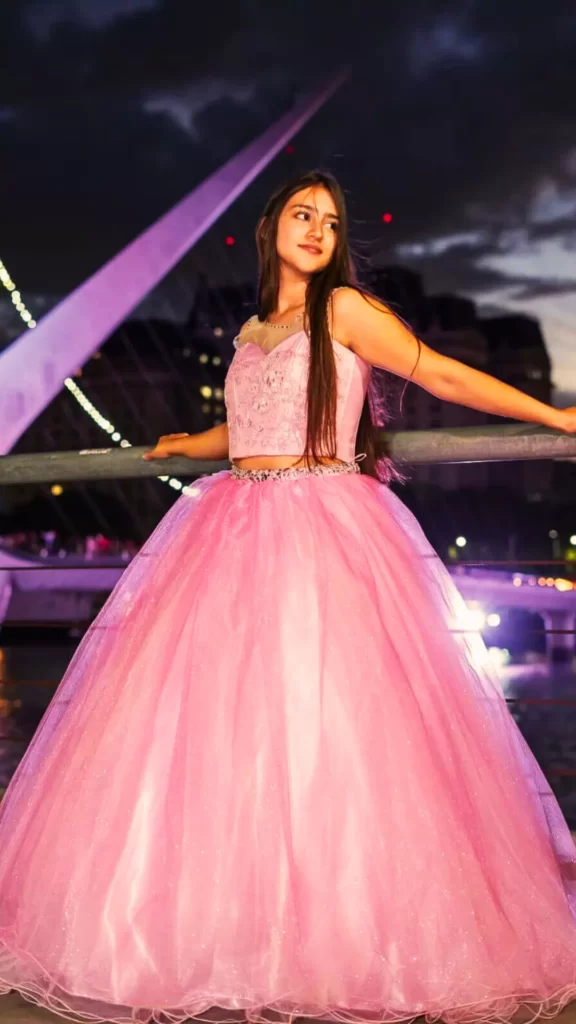 Vestido de 15 Rosa